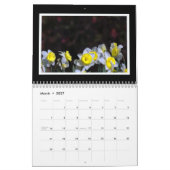 Calendrier mensuel des fleurs 2019 par Tom (Mar 2027)