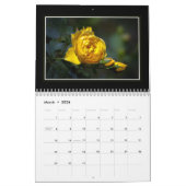 Calendrier mensuel des fleurs 2021 (Mar 2026)