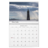 Calendrier mensuel des phares de la Nouvelle-Angle (Mar 2027)