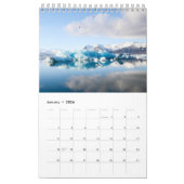 Calendrier mensuel du mur paysager 2021 (Jan 2026)