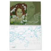 Calendrier Mermaid Imaginaire Art 2012 (Feb 2026)