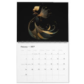 CALENDRIER MERMAID NOIRE' 2027 (Feb 2027)