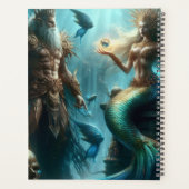 Calendrier Mermaid Poseidon (Dos)