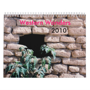 Calendrier Merveilles occidentales 2010