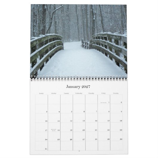 Calendrier Merveilles sauvages 2012 (Jan 2027)