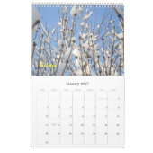 Calendrier Mes fleurs (Jan 2027)