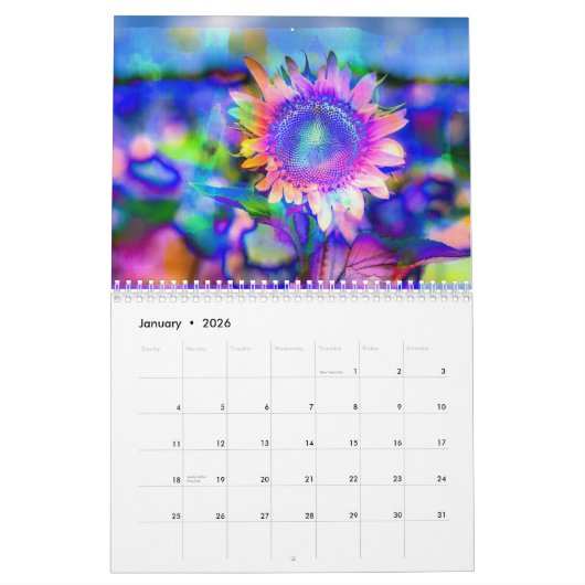 Calendrier Mes objets favoris 2024 (Jan 2026)