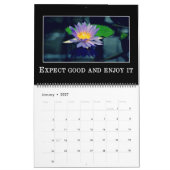 Calendrier Messages d'affirmation et de pensée positive 2023 (Jan 2027)