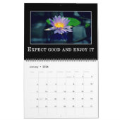 Calendrier Messages d'affirmation et de pensée positive 2023 (Jan 2026)