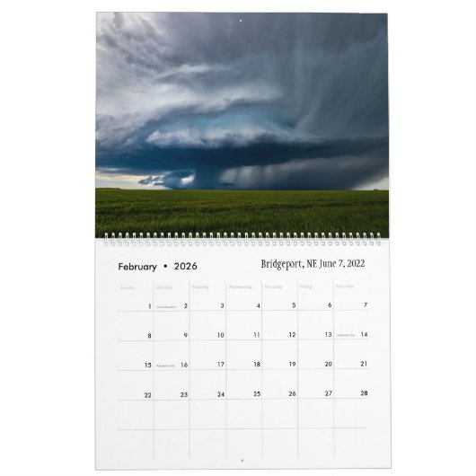 Calendrier météo 2023 par Marcus Hustedde (Feb 2026)