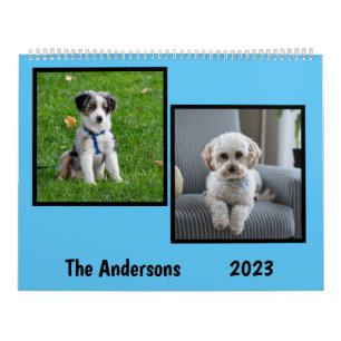 Calendrier Mettre mes photos de chiens tous les mois Calendri