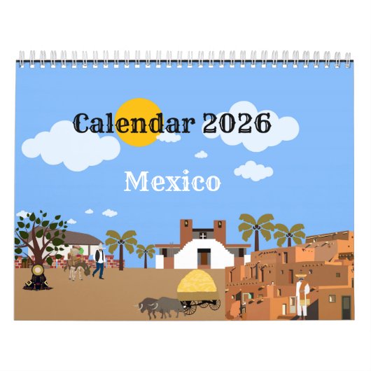 Calendrier Mexique (Protection)