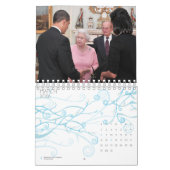 CALENDRIER MICHELLE OBAMA AVENTURE EUROPÉENNE (Mar 2026)