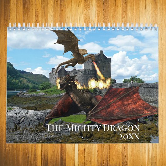 Calendrier Mighty Dragon Any Year
