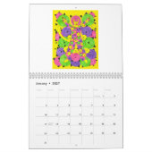 Calendrier mignon 2014 de chat - "un chat pendant (Jan 2027)