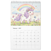 Calendrier mignon 2027 (Feb 2027)