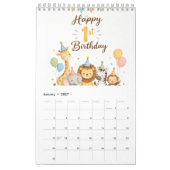 Calendrier mignon 2027 (Jan 2027)