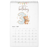 Calendrier mignon 2027 (Mar 2027)