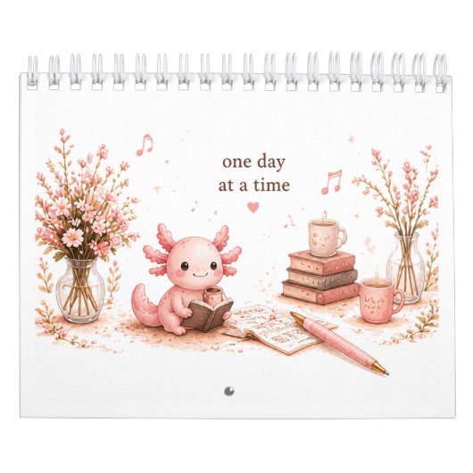 Calendrier Mignon Axolotl (Protection)