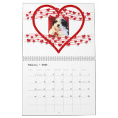 Calendrier mignon de chien de 2020 K-ECO Zuchon (Feb 2026)