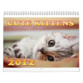 Calendrier mignon des chatons 2012 (Protection)