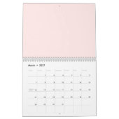 Calendrier mignon pour filles (Mar 2027)