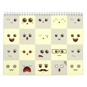 Calendrier Mignonne face