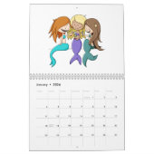 Calendrier Mignonne Mignonne à thème (Jan 2026)