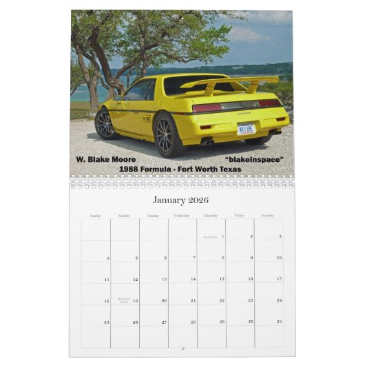 Calendrier Mile High Fieros 2012 (Jan 2026)