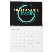 Calendrier Millionnaire chargeant 2019 avec des vacances (Mar 2027)