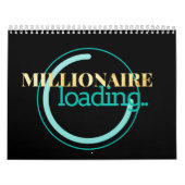 Calendrier Millionnaire chargeant 2019 avec des vacances (Protection)