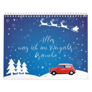 Calendrier Mini Cooper Tout ce qu'il faut pour le 