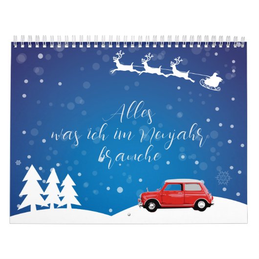 Calendrier Mini Cooper Tout ce qu'il faut pour le  (Protection)