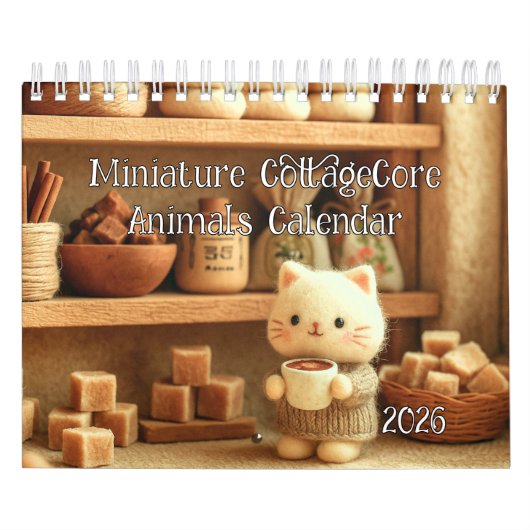 Calendrier Miniature CottageCore Animal (Protection)