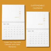 Calendrier Minimalist Clean Design