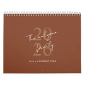 Calendrier Minimalist Clean Design (Protection)