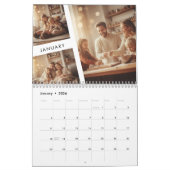 Calendrier Minimalist Custom Family Photo 2026 (Jan 2026)