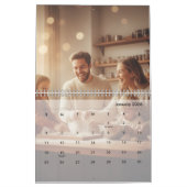 Calendrier Minimalist Custom Family Photo 2026 (Jan 2026)