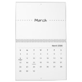 Calendrier Minimalist Modern Elegant 2026 Calendar (Mar 2026)