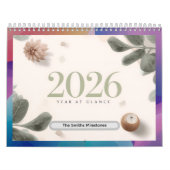 Calendrier Minimalist Modern Event Photo 2026 Milestone (Protection)