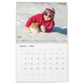 Calendrier Minimalist Modern Family Photo 2026  (Feb 2026)
