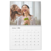 Calendrier Minimalist Modern Family Photo 2026  (Jan 2026)