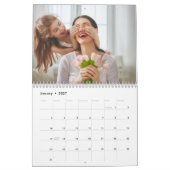 Calendrier Minimalist Modern Family Photo 2026  (Jan 2027)