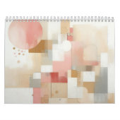 Calendrier Minimaliste Abstrait (Protection)