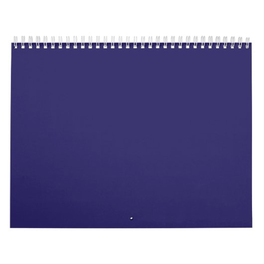 Calendrier Minimaliste | Nuit | Planifiez avec Obj (Protection)
