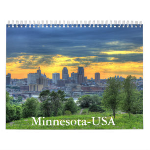 Calendrier Minnesota-USA