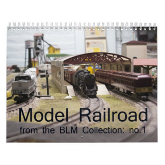 Calendrier modèle de chemin de fer