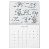 Calendrier modèle de feuille de Leonardo 2010 (Mar 2026)