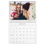 Calendrier Modèle photo Greenery Maman ID931 (Mar 2027)