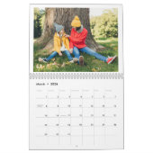 Calendrier Modern Custom Family Photo Calendar (Mar 2026)